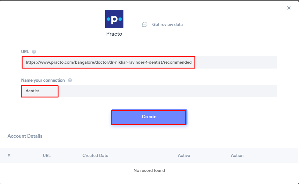 add precto details